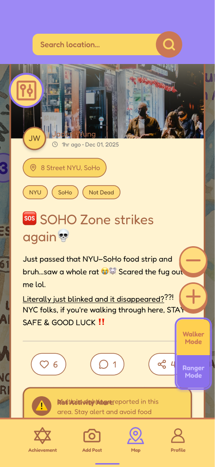 Squeak rat app screen 4