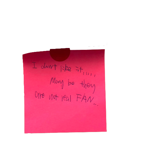 Sticky note