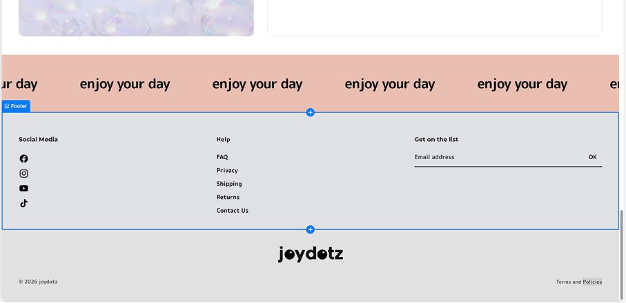 Footer before — plain grey sitemap footer